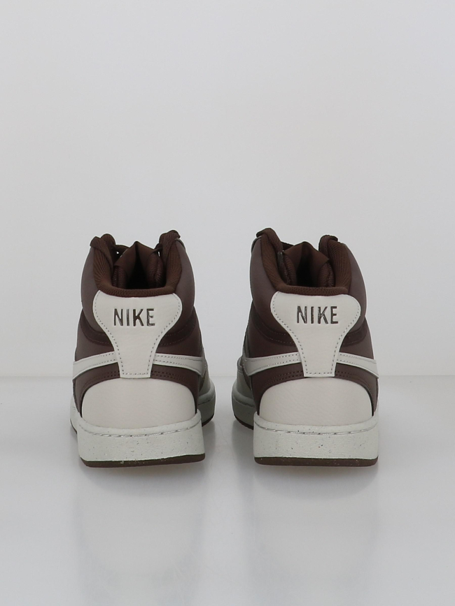 Baskets montantes court vision marron homme - Nike