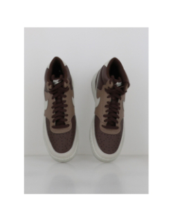 Baskets montantes court vision marron homme - Nike