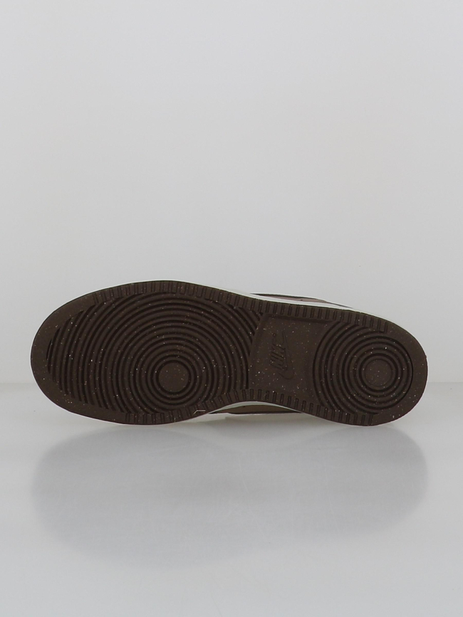 Baskets montantes court vision marron homme - Nike