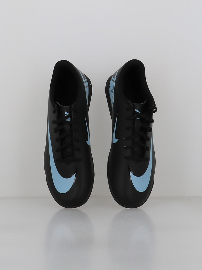 Chaussures de football vapor 16 club noir bleu homme - Nike