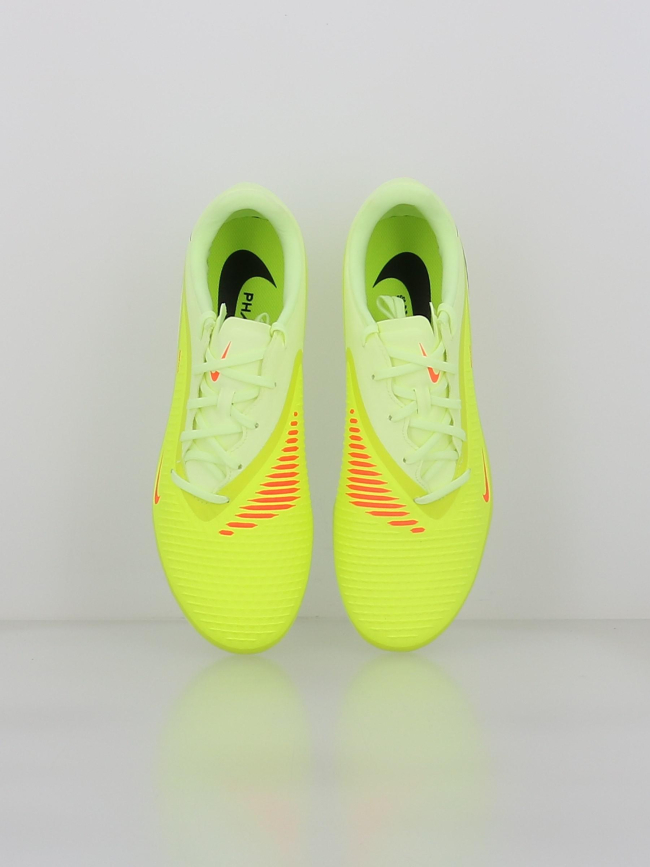 Chaussures de football phantom 6 academy low fg/sg fluo homme - Nike
