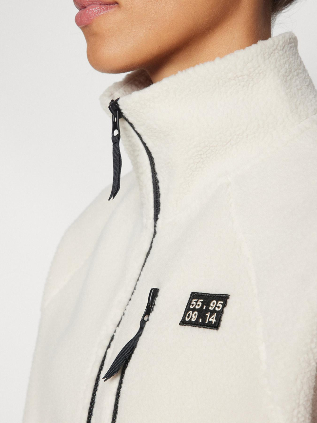 Veste polaire onpmon beige femme - Only