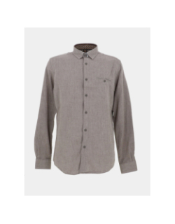 Chemise chevrons lamia marron homme - Benson & Cherry