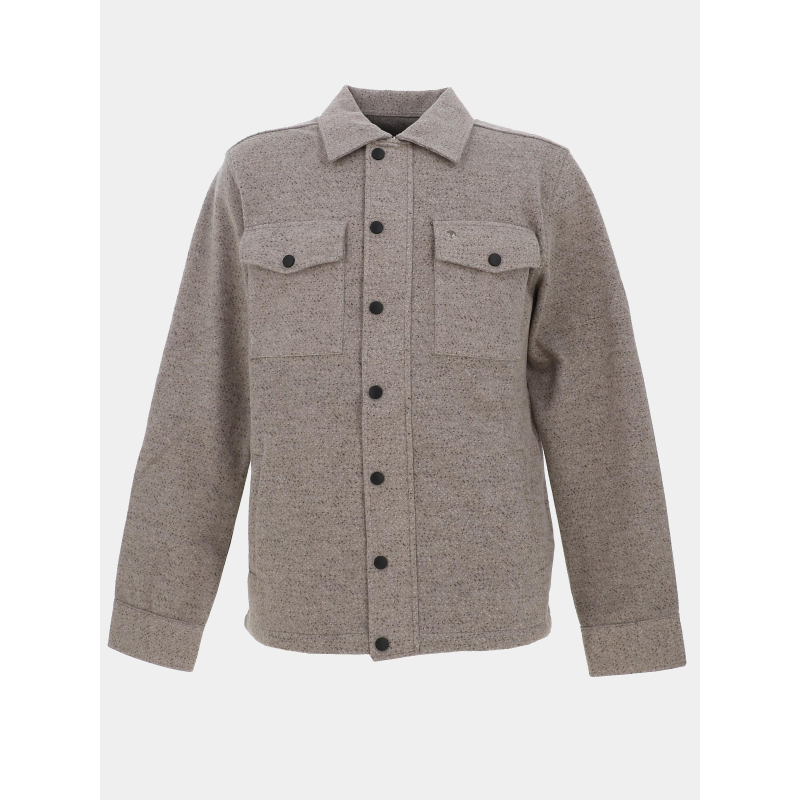Surchemise épaisse rest sable homme - Benson & Cherry
