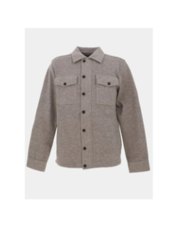 Surchemise épaisse rest sable homme - Benson & Cherry