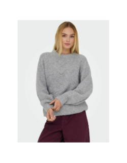 Pull gila life structure gris femme - Only