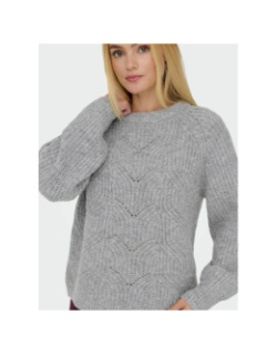 Pull gila life structure gris femme - Only