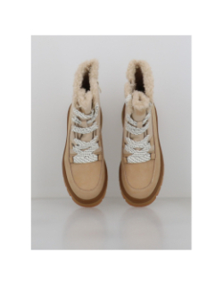Bottes de neige thelma beige femme - Kimberfeel