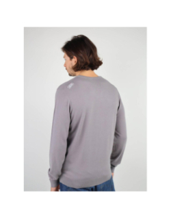 Pull léger à col v revio gris homme - Oxbow