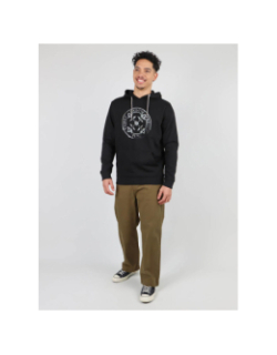 Sweat à capuche graphique avior noir homme - Oxbow
