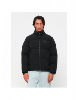 Doudoune à capuche déperlante noir homme - Lacoste