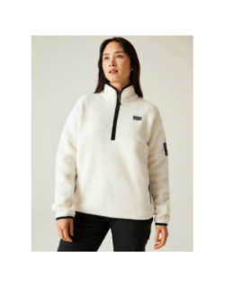 Polaire slide out blanc femme - Aulp