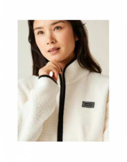 Polaire slide out blanc femme - Aulp