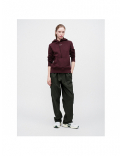 Sweat à capuche nsw phoenix fleece bordeaux femme - Nike
