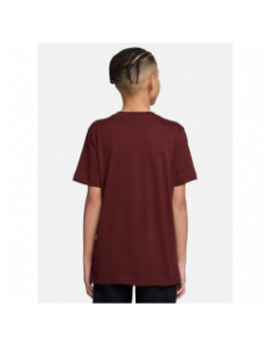 T-shirt à manches courtes emb futura bordeaux enfant - Nike