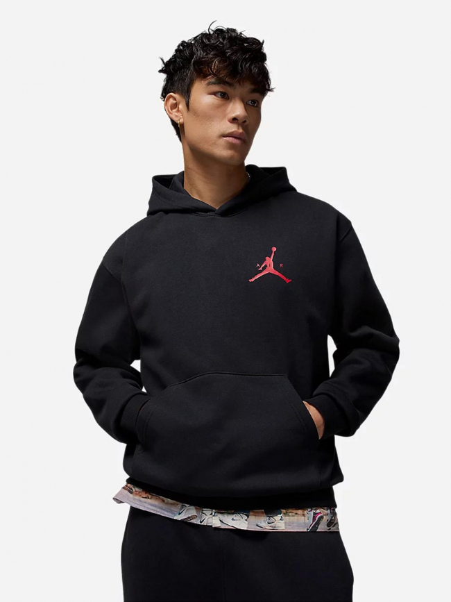 Sweat à capuche jumpman fleece noir homme - Nike