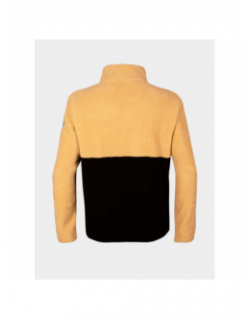 Veste polaire sherpa seconde couche beige et noir homme - Aulp