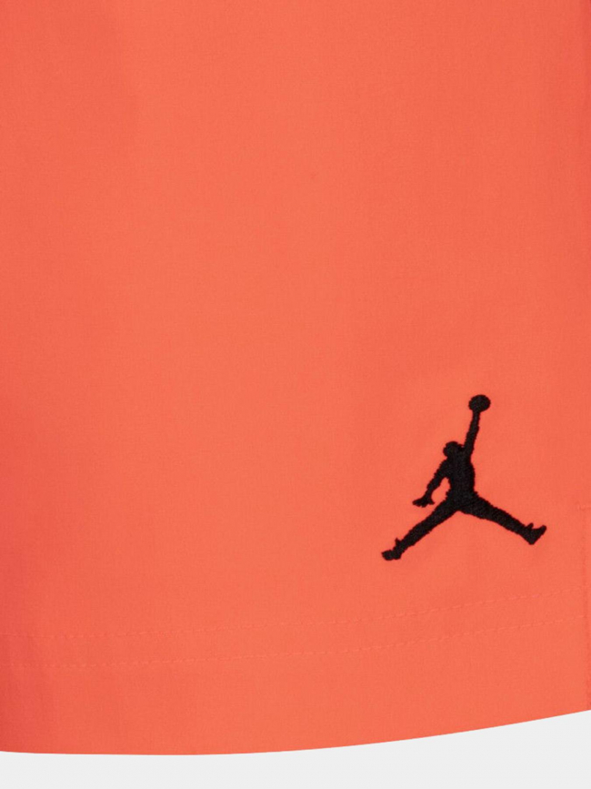 Short de basketball jumpman orange fluo enfant - Jordan