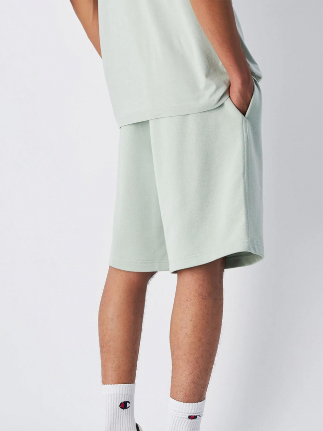 Bermuda molleton vert d'eau homme - Champion