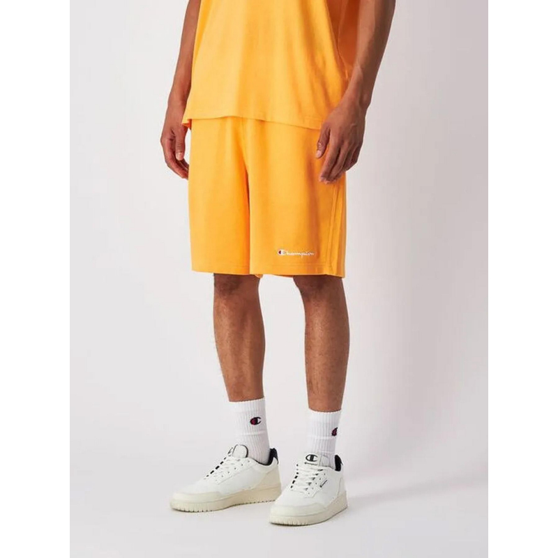 Bermuda molleton orange homme - Champion