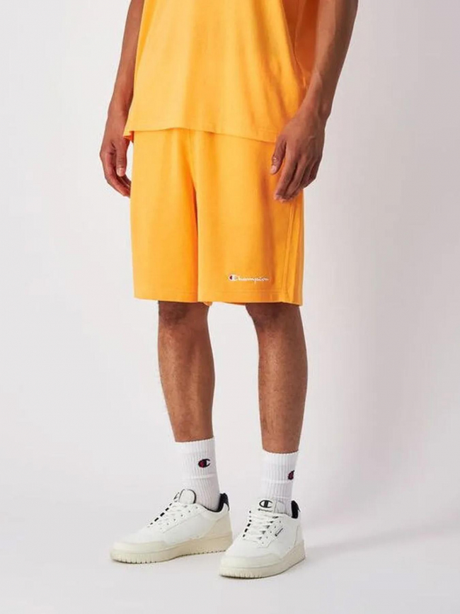 Bermuda molleton orange homme - Champion