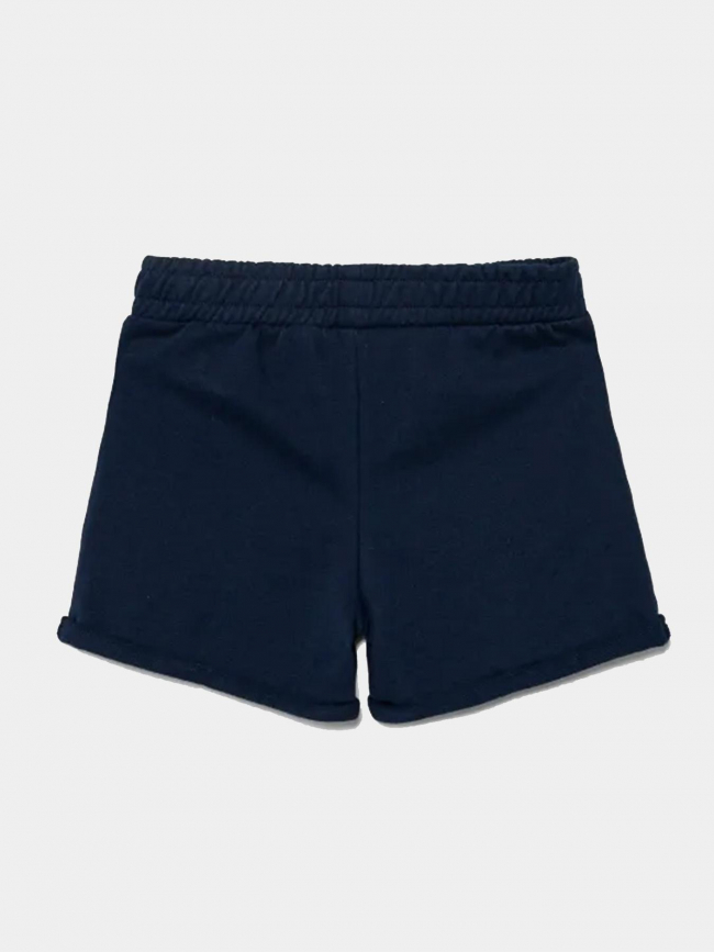 Short molleton active bleu marine fille - Guess