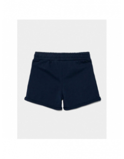 Short molleton active bleu marine fille - Guess