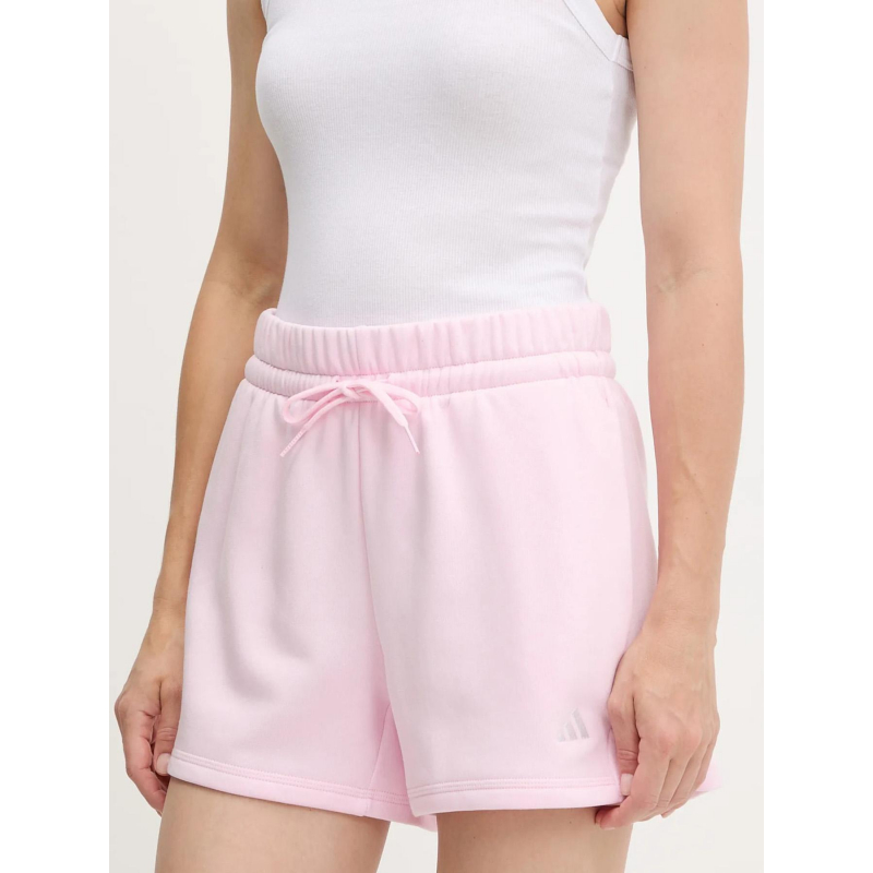 Short jogging logo rose femme - Adidas