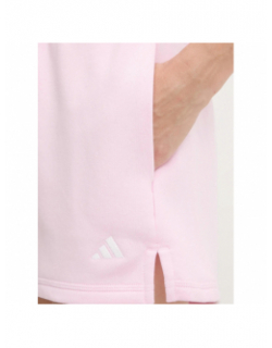 Short jogging logo rose femme - Adidas