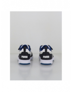 Baskets rebound v6 lo blanc et bleu enfant - Puma