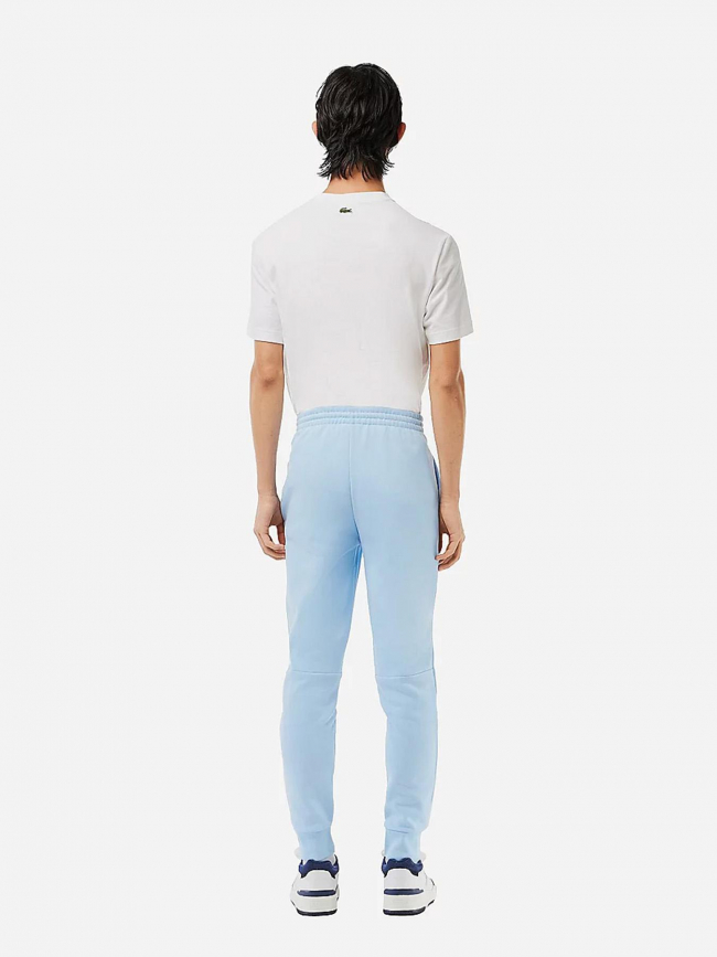Pantalon jogging trousers fleece bleu homme - Lacoste