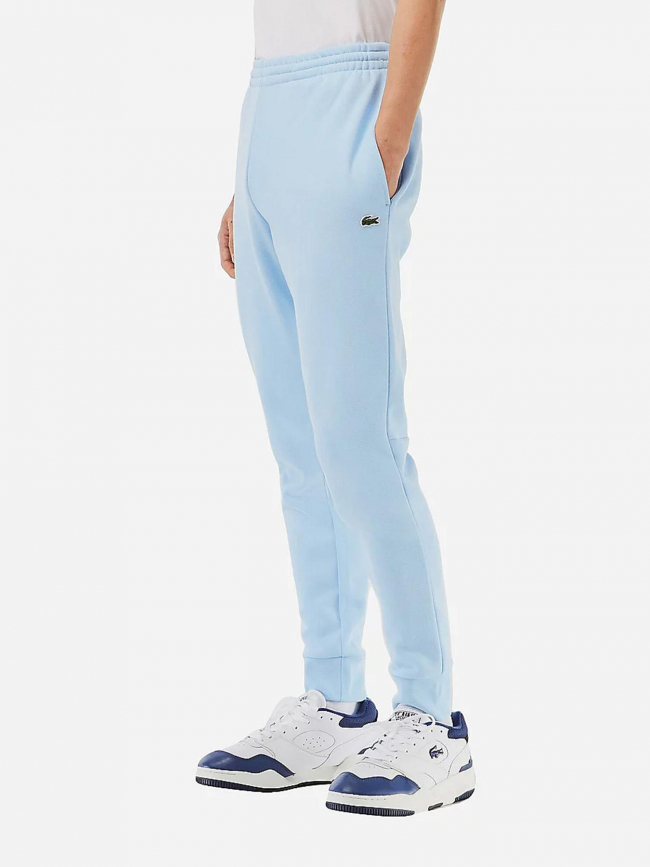 Pantalon jogging trousers fleece bleu homme - Lacoste