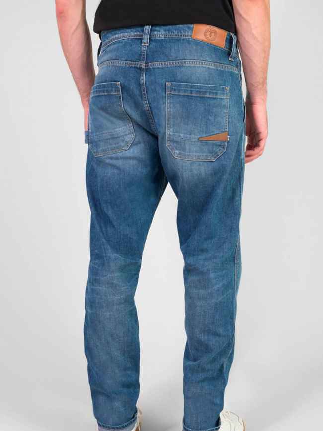 Jean lose work bleu homme - Le Temps Des Cerises