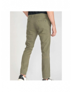Pantalon chino jogg kurt kaki homme - Le Temps Des Cerises