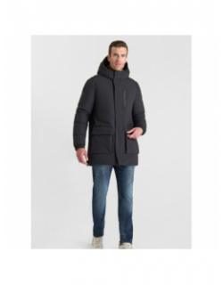 Parka uper noir homme - Le Temps Des Cerises