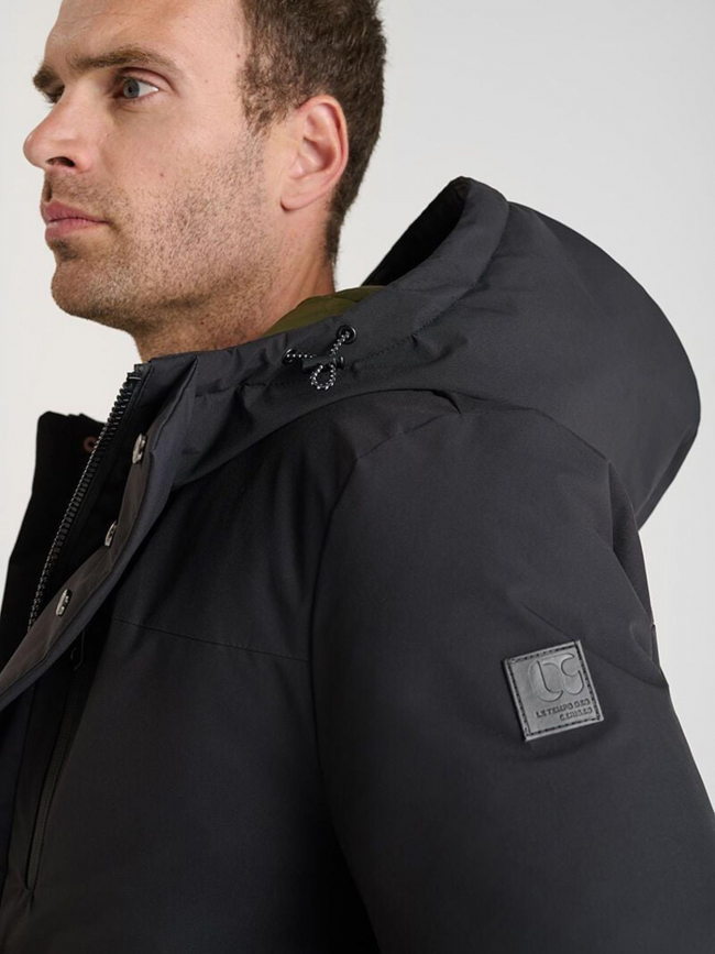 Parka uper noir homme - Le Temps Des Cerises