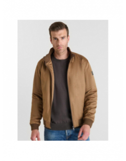 Veste clayton marron homme - Le Temps Des Cerises