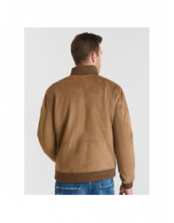 Veste clayton marron homme - Le Temps Des Cerises