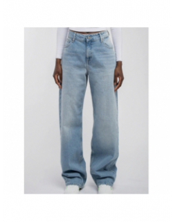 Jean large tomboy bleu femme - Teddy Smith