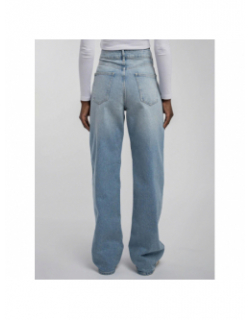 Jean large tomboy bleu femme - Teddy Smith
