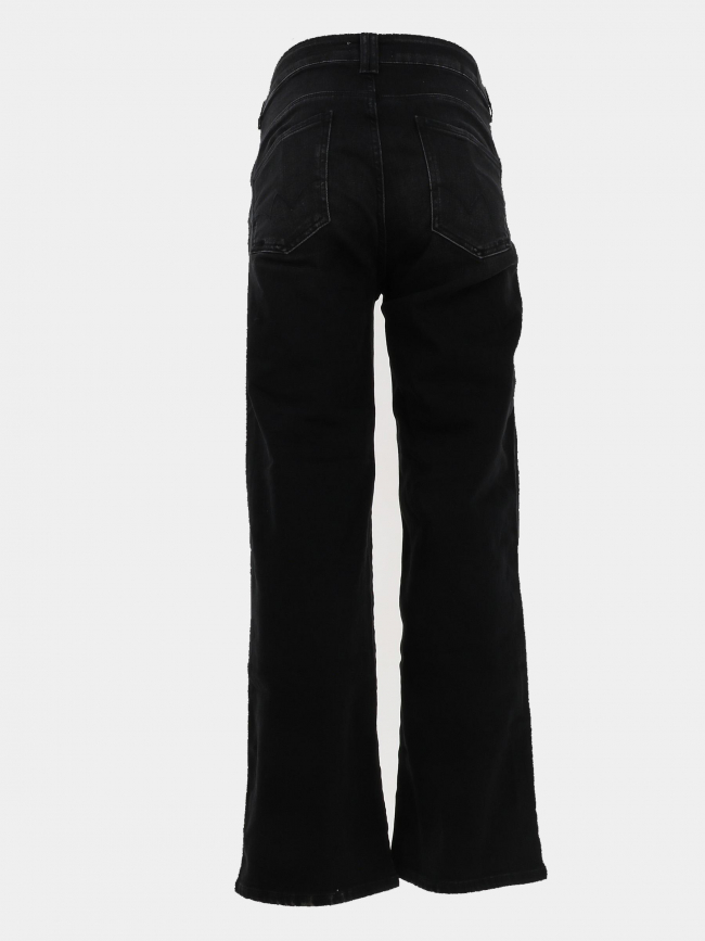 Jean pulp slim 7/8 noir femme - Le Temps Des Cerises