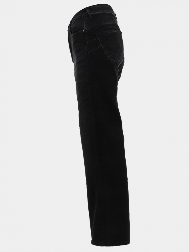 Jean pulp slim 7/8 noir femme - Le Temps Des Cerises