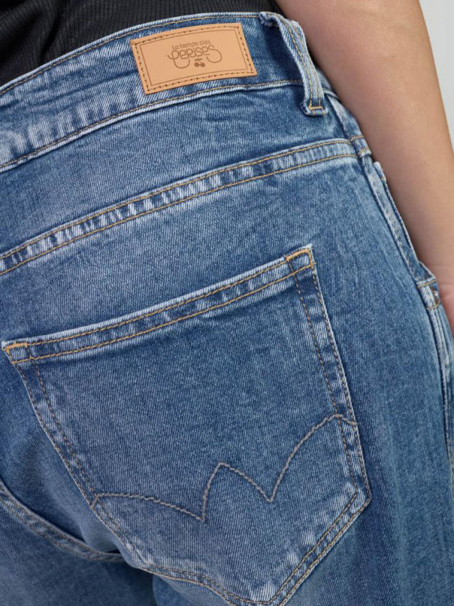 Jean 400/60 girlfriend jama bleu femme - Le Temps Des Cerises