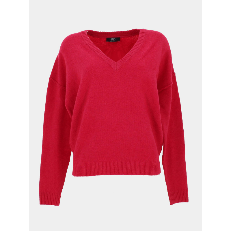 Pull col v winona rose femme - Le Temps Des Cerises