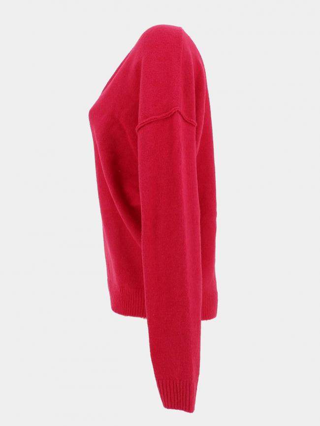 Pull col v winona rose femme - Le Temps Des Cerises