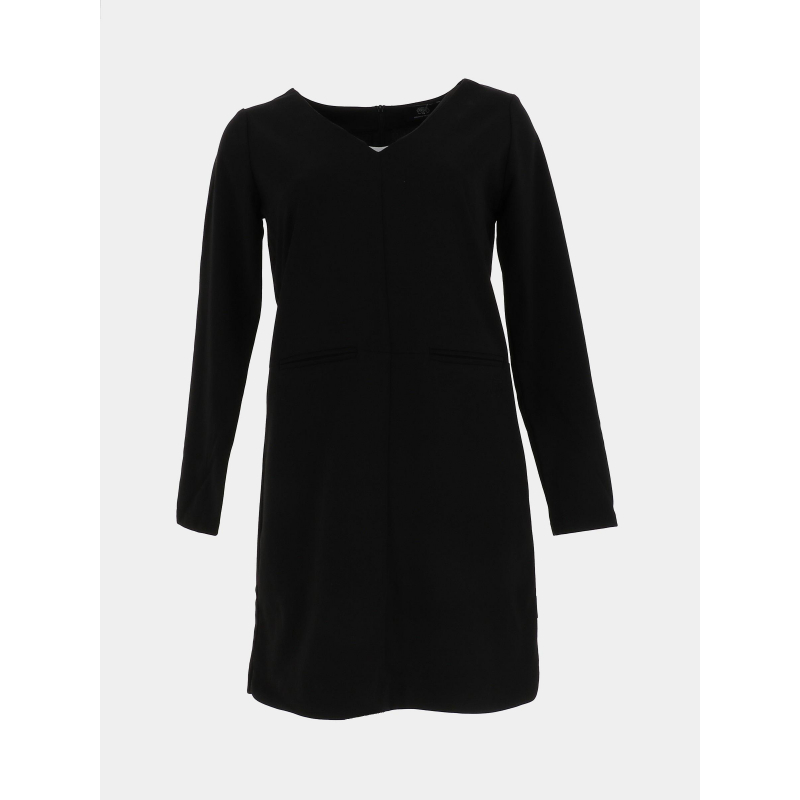 Robe loucia noir femme - Le Temps Des Cerises