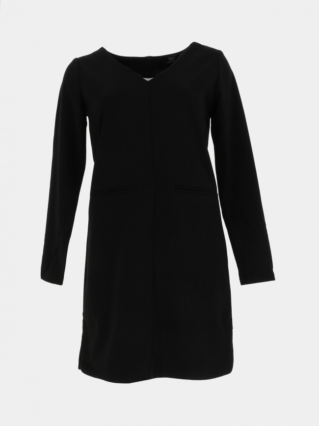 Robe loucia noir femme - Le Temps Des Cerises