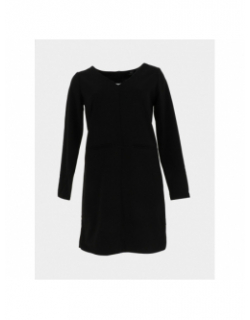 Robe loucia noir femme - Le Temps Des Cerises