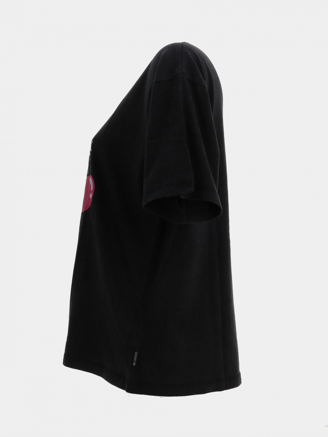 T-shirt kani noir femme - Le Temps Des Cerises