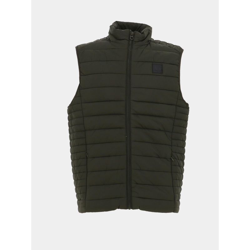 Doudoune sans manches ocroz kaki homme - Le Temps Des Cerises
